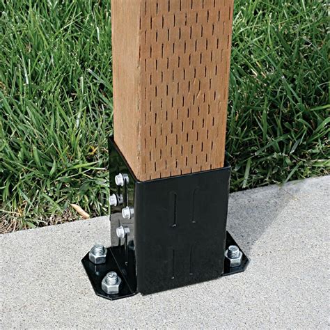 wood posts on wood, composite decks, stairs, patios, concrete or any other hard surfaces. . Home depot posts